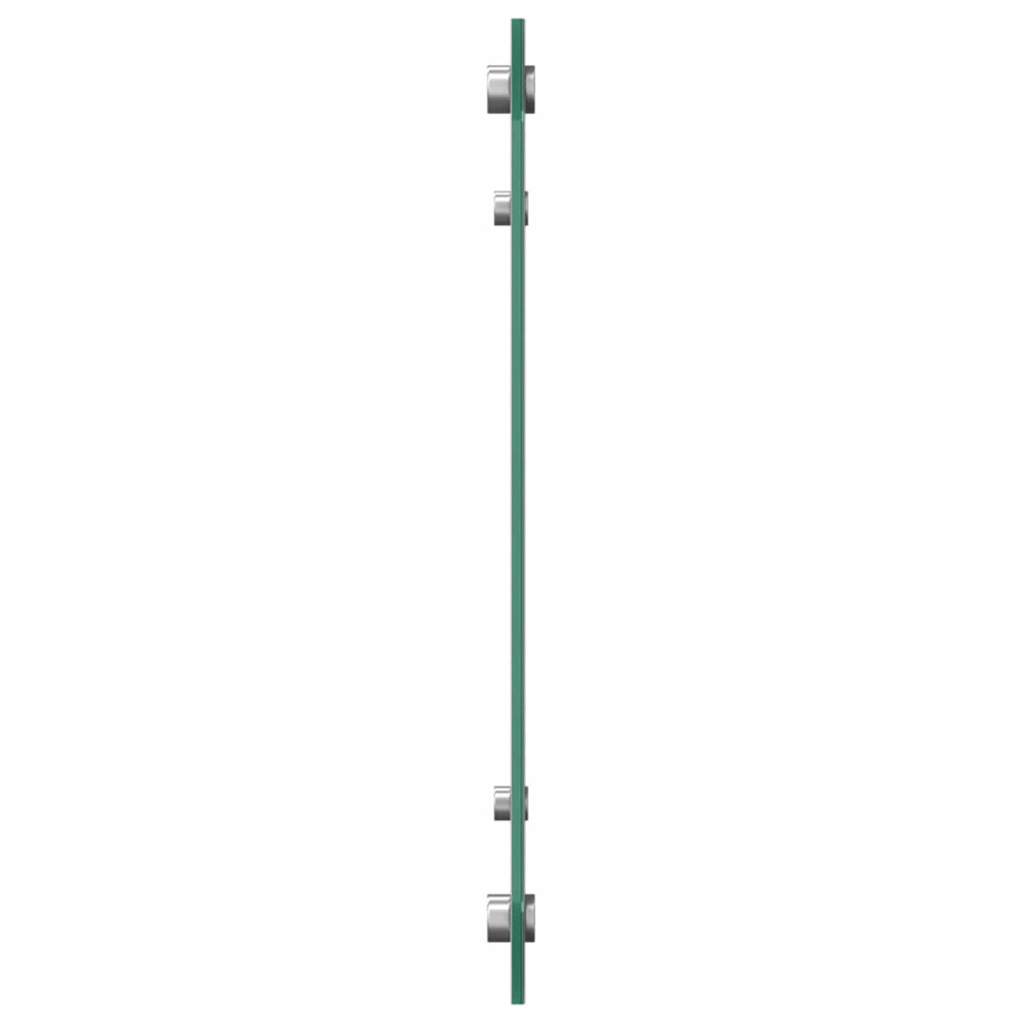 Vidaxxl crédence de cuisine gris clair 90 x 40 cm verre trempé