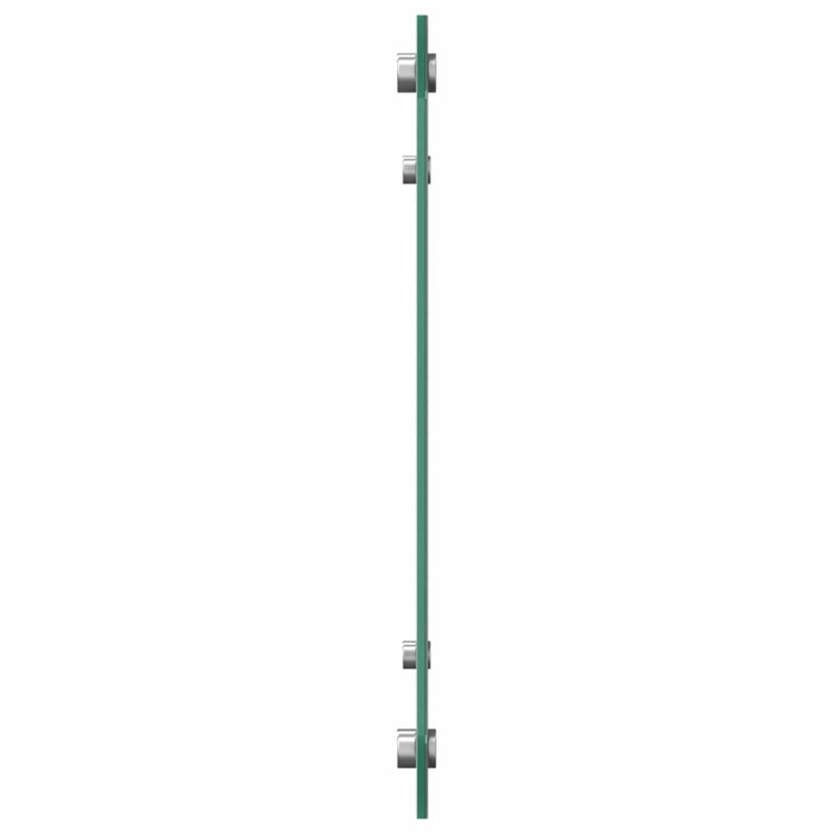 Vidaxxl crédence de cuisine gris clair 90 x 40 cm verre trempé