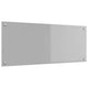 Vidaxxl crédence de cuisine gris clair 100 x 40 cm verre trempé