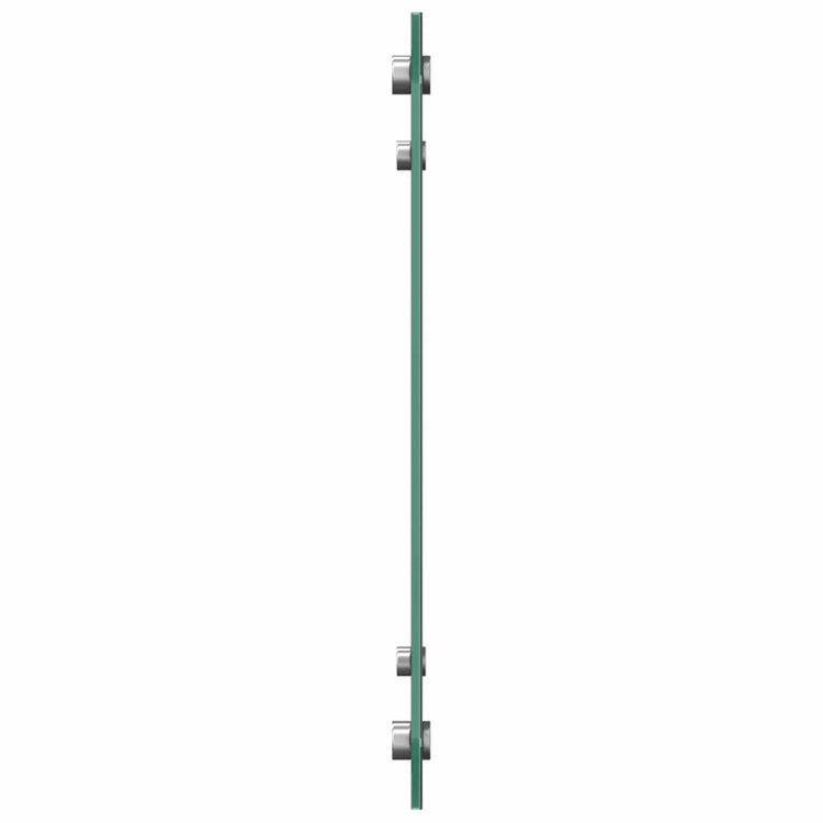 Vidaxxl crédence de cuisine gris foncé 70 x 40 cm verre trempé