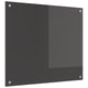 Vidaxxl crédence de cuisine gris foncé 70 x 60 cm verre trempé