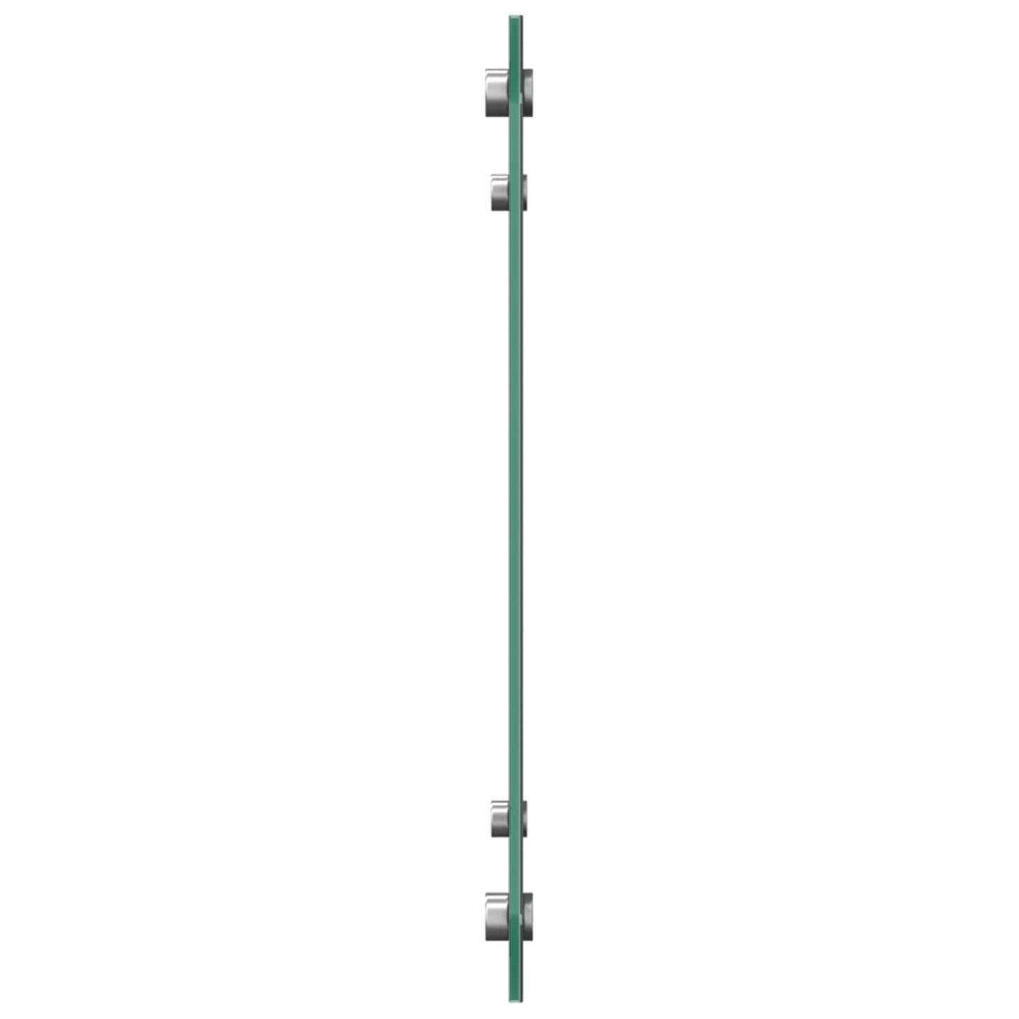 Vidaxxl crédence de cuisine gris foncé 80 x 40 cm verre trempé