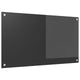 Vidaxxl crédence de cuisine gris foncé 90 x 50 cm verre trempé