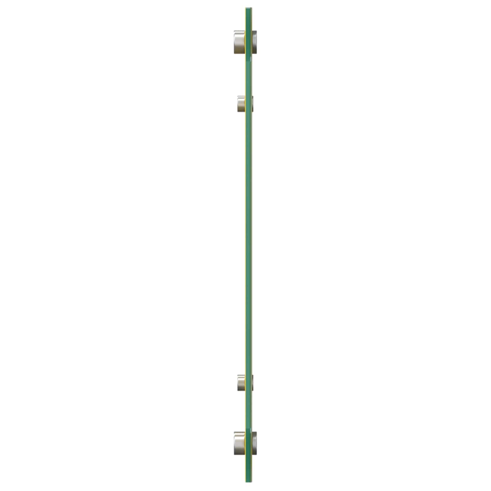 VidaXL crédence de cuisine jaune 100 x 40 cm verre trempé