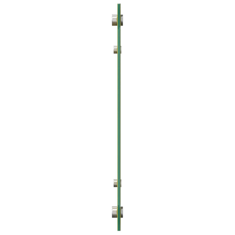 VidaXL crédence de cuisine jaune 100 x 40 cm verre trempé