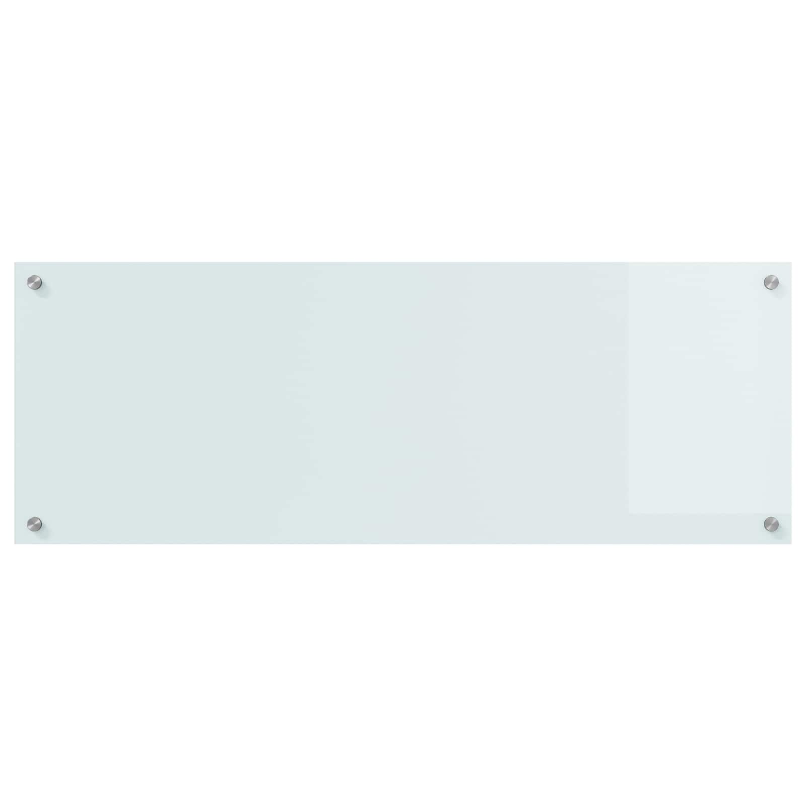 VidaXL crédence de cuisine blanc 110 x 40 cm verre trempé