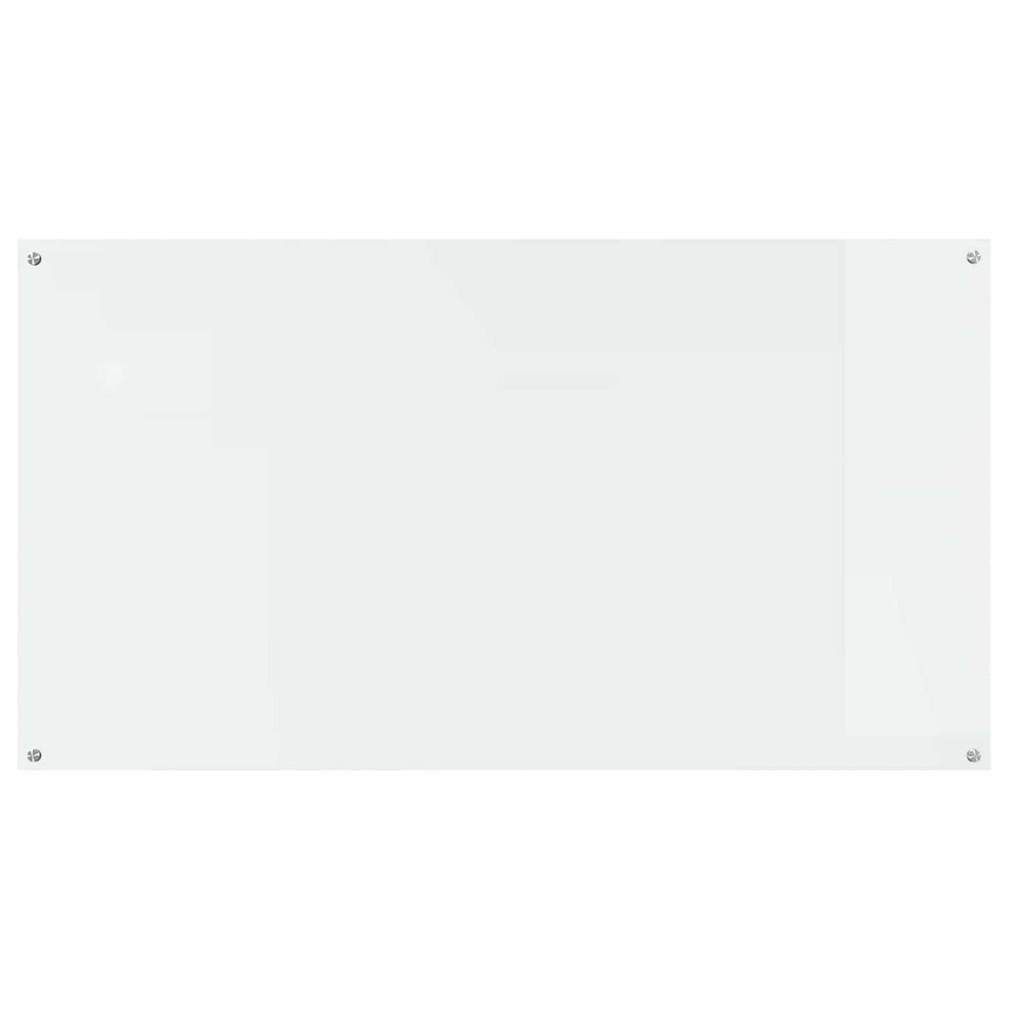 VidaXL crédence de cuisine transparente 110 x 60 cm verre trempé