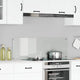 VidaXL crédence de cuisine transparente 120 x 40 cm verre trempé