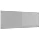 Vidaxxl crédence de cuisine gris clair 110 x 40 cm verre trempé