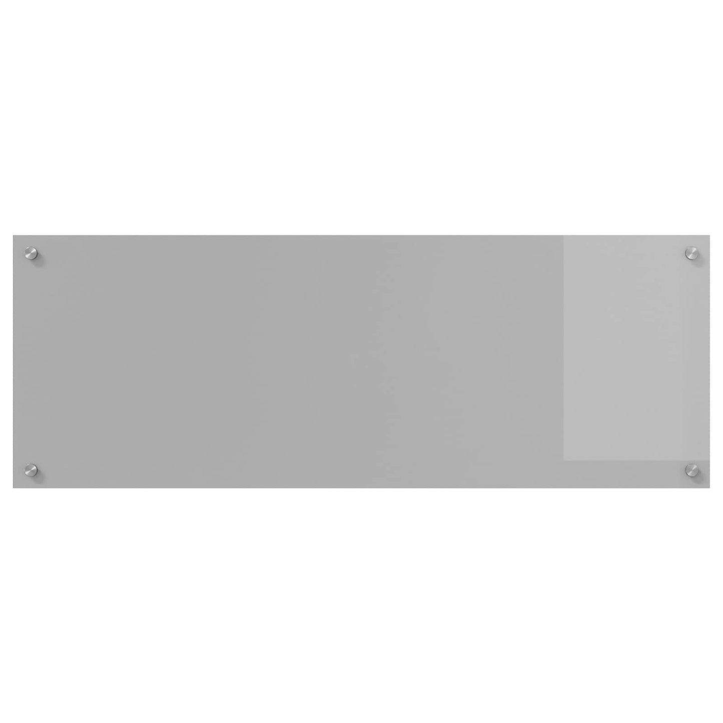 Vidaxxl crédence de cuisine gris clair 110 x 40 cm verre trempé