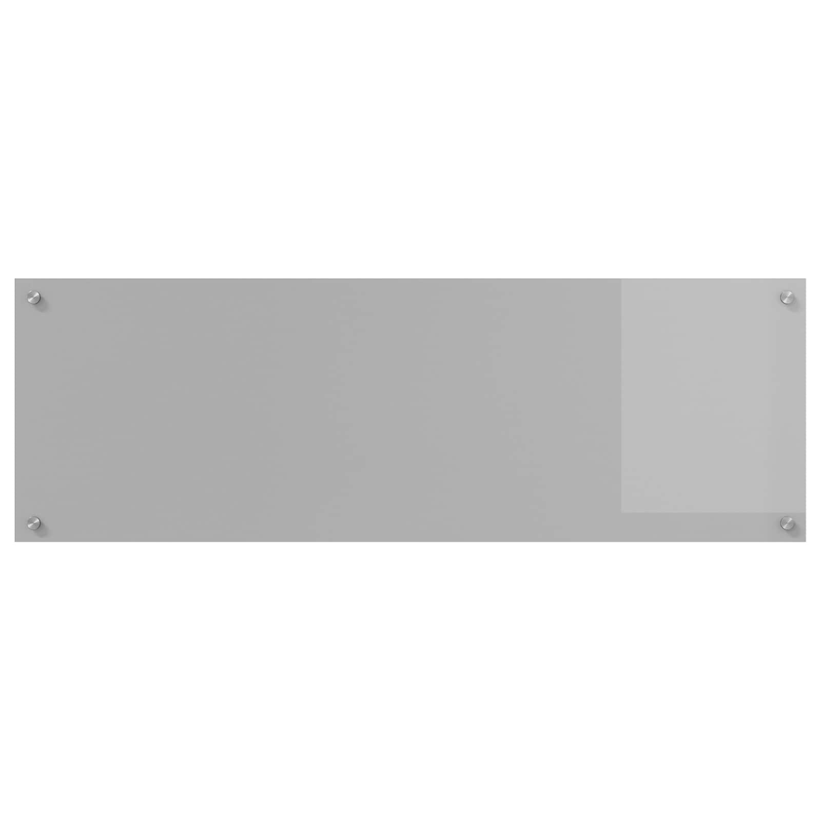 Vidaxxl crédence de cuisine gris clair 120 x 40 cm verre trempé