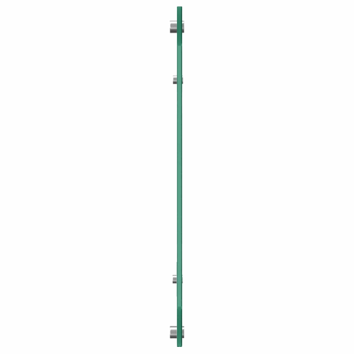 Vidaxxl crédence de cuisine gris clair 120 x 40 cm verre trempé