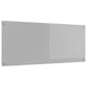Vidaxxl crédence de cuisine gris clair 120 x 50 cm verre trempé