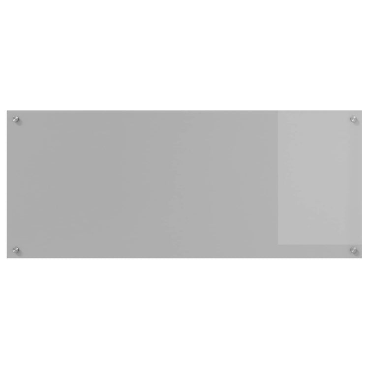 Vidaxxl crédence de cuisine gris clair 120 x 50 cm verre trempé