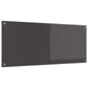 Vidaxxl crédence de cuisine gris foncé 120 x 50 cm verre trempé