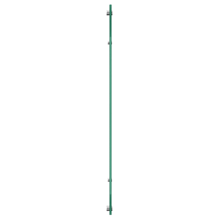 Vidaxxl crédence de cuisine gris foncé 120 x 60 cm verre trempé