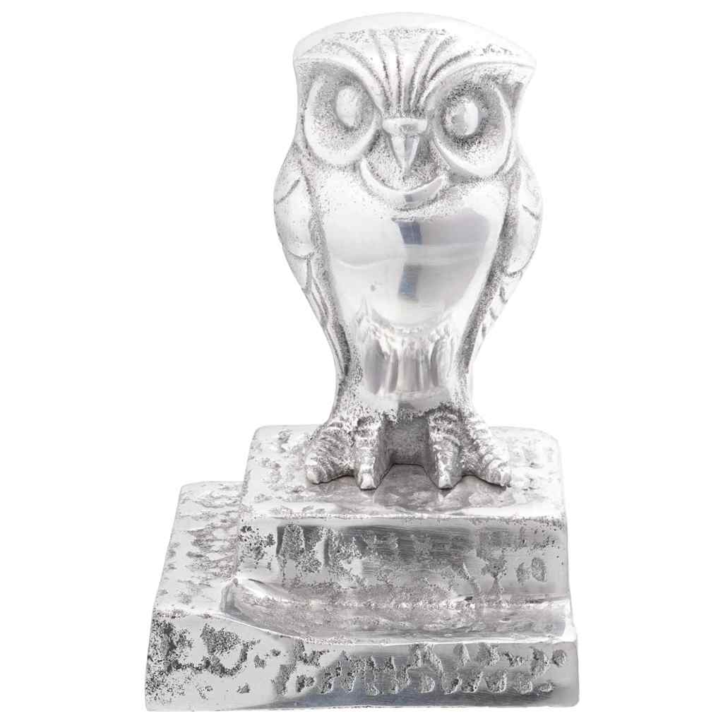 Vidaxxl serre-livres 2 pcs argent 12 x 9 x 19 cm aluminium