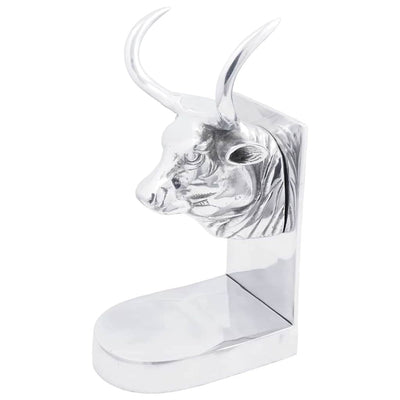 Vidaxxl serre-livres 2 pcs argent 17 x 15 x 27 cm aluminium