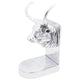 Vidaxxl serre-livres 2 pcs argent 17 x 15 x 27 cm aluminium