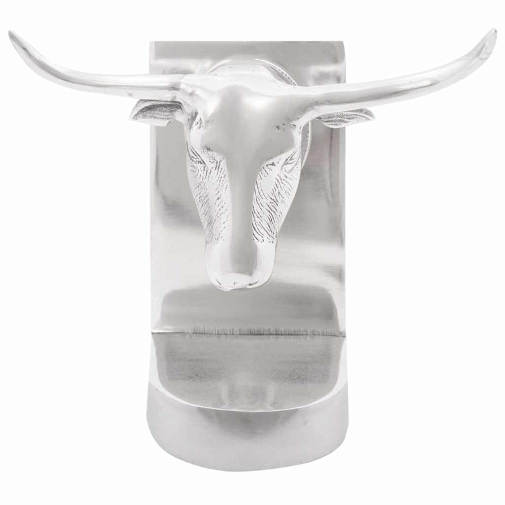 Vidaxxl serre-livres 2 pcs argent 21,5 x 15,5 x 20 cm aluminium