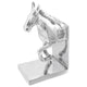 Vidaxxl serre-livres 2 pcs argent 11 x 14 x 25 cm aluminium