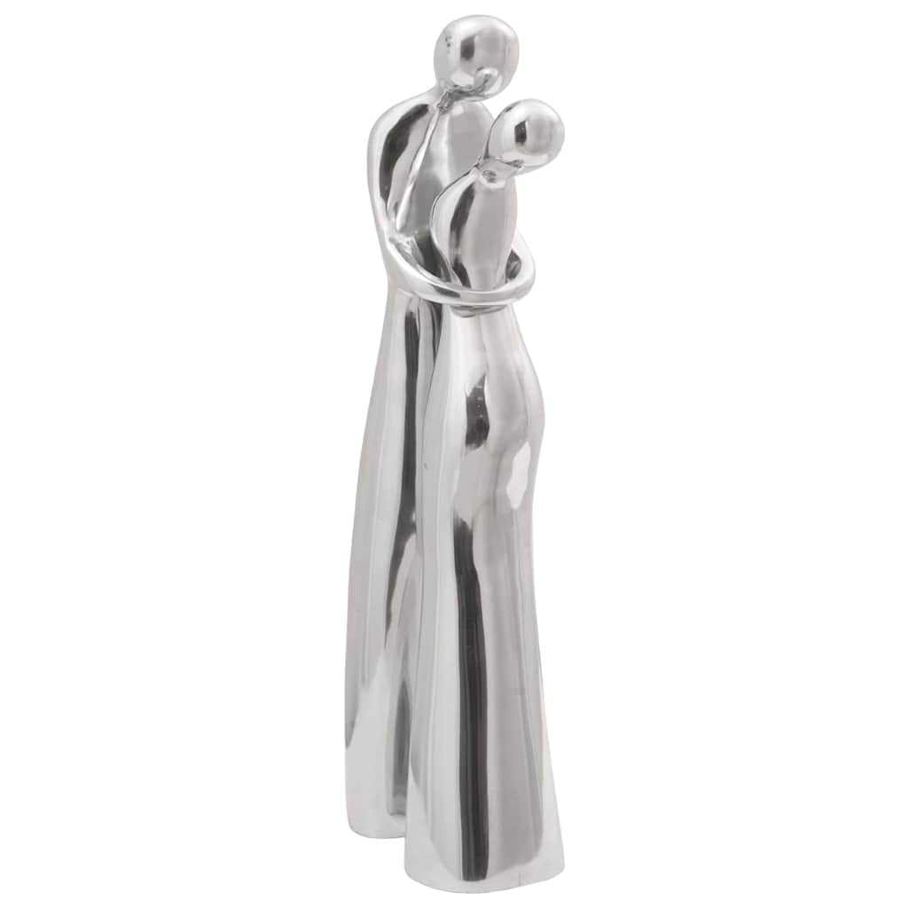 Vidaxl sculpture argent 10 x 16 x 49 cm aluminium