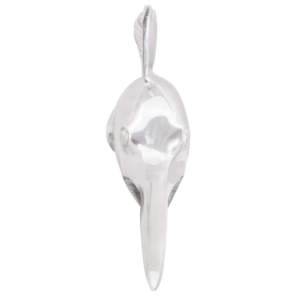 Vidaxl sculpture argent 91 x 8 x 26 cm aluminium
