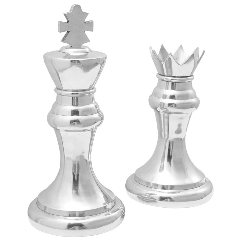 Vidaxx images 2 pcs argent 17 x 17 x 42 cm aluminium