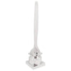 Vidaxl sculpture argent 26 x 26 x 110 cm aluminium