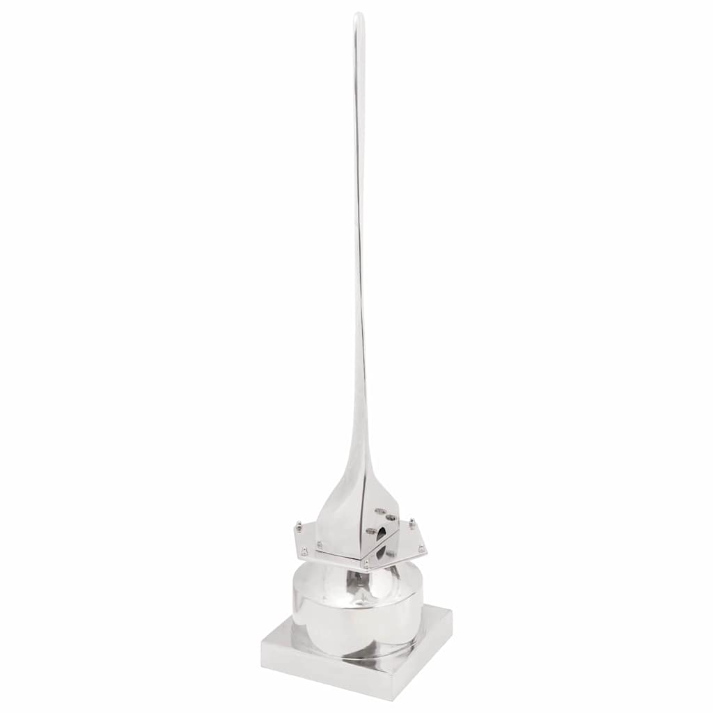 Vidaxl sculpture argent 26 x 26 x 110 cm aluminium