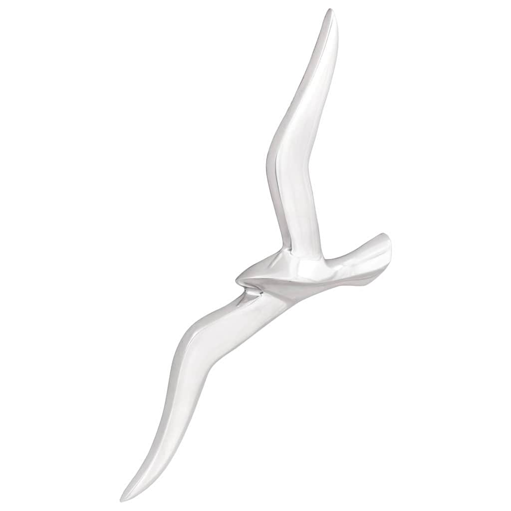 VidaXL mouette 2 pcs aluminium argenté