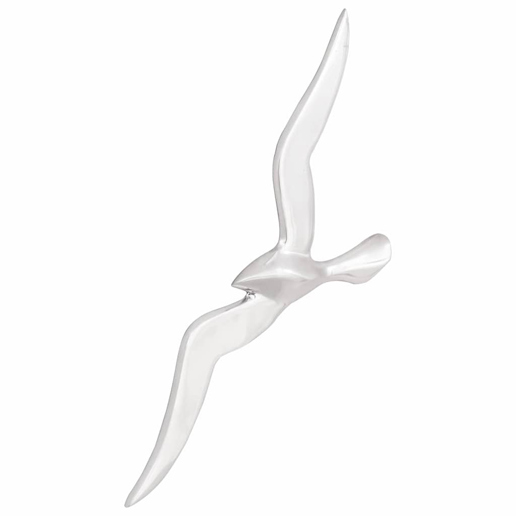 VidaXL mouette 2 pcs aluminium argenté