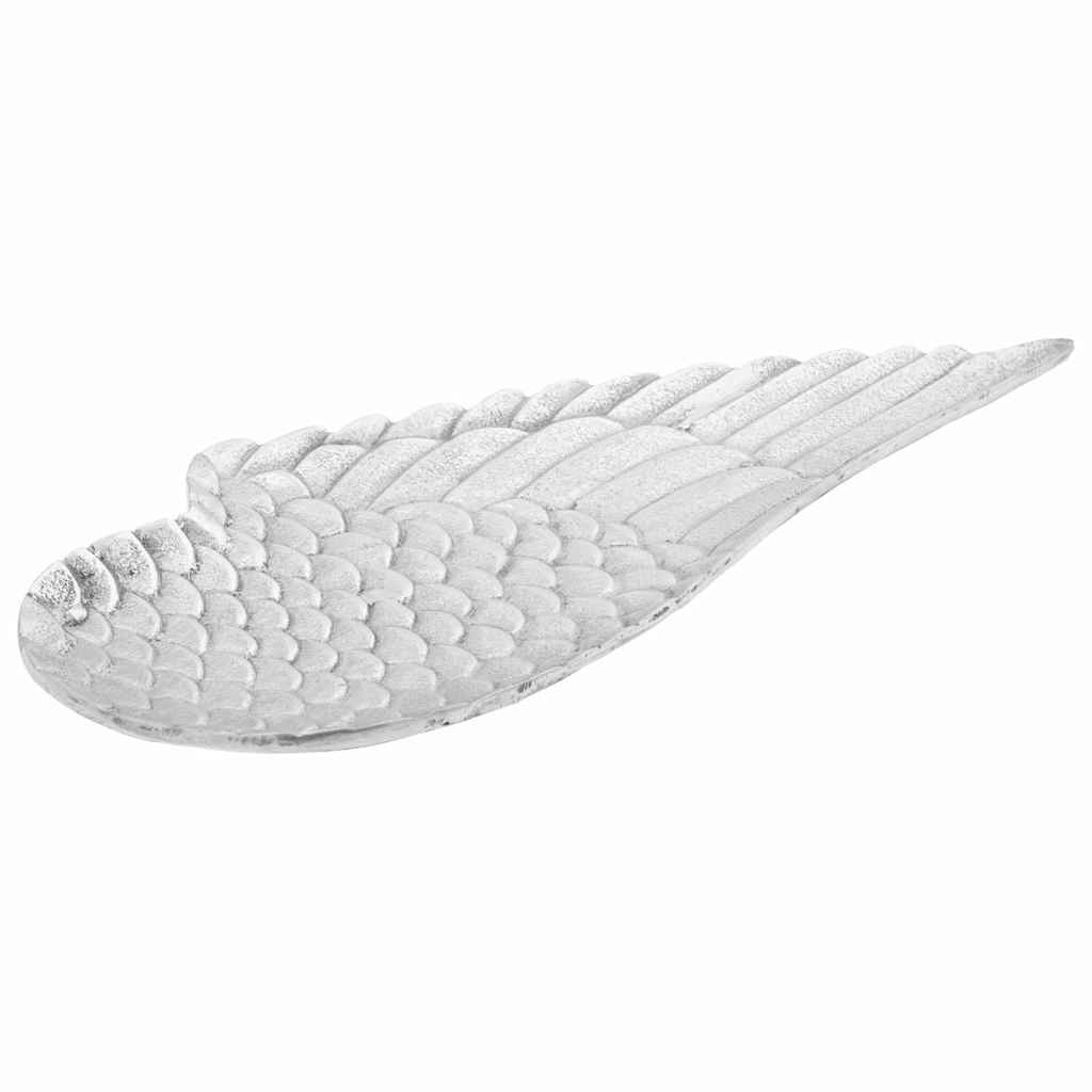 Vidaxx corbeille de fruits 2 pcs argent 40 x 18 x 2,5 cm aluminium