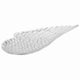 Vidaxx corbeille de fruits 2 pcs argent 40 x 18 x 2,5 cm aluminium