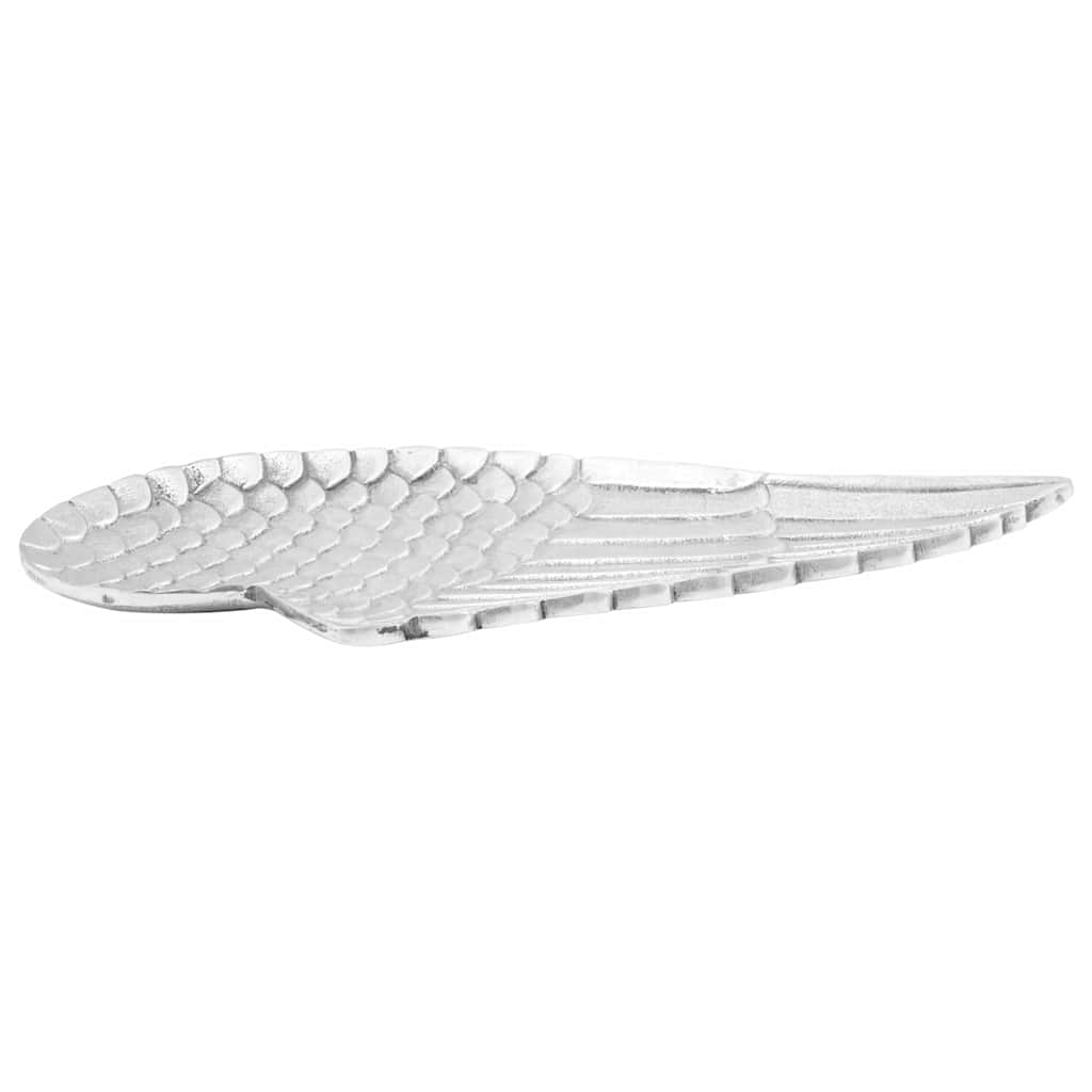Vidaxx corbeille de fruits 2 pcs argent 40 x 18 x 2,5 cm aluminium