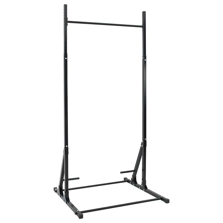 Station de barre de traction Vidaxx noir 100,5 x 102 x 234,5 cm