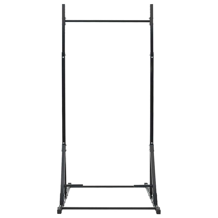 Station de barre de traction Vidaxx noir 100,5 x 102 x 234,5 cm