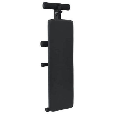 Vidaxx canapé enroulable noir 124 x 33,5 x 55 cm acier thermolaqué