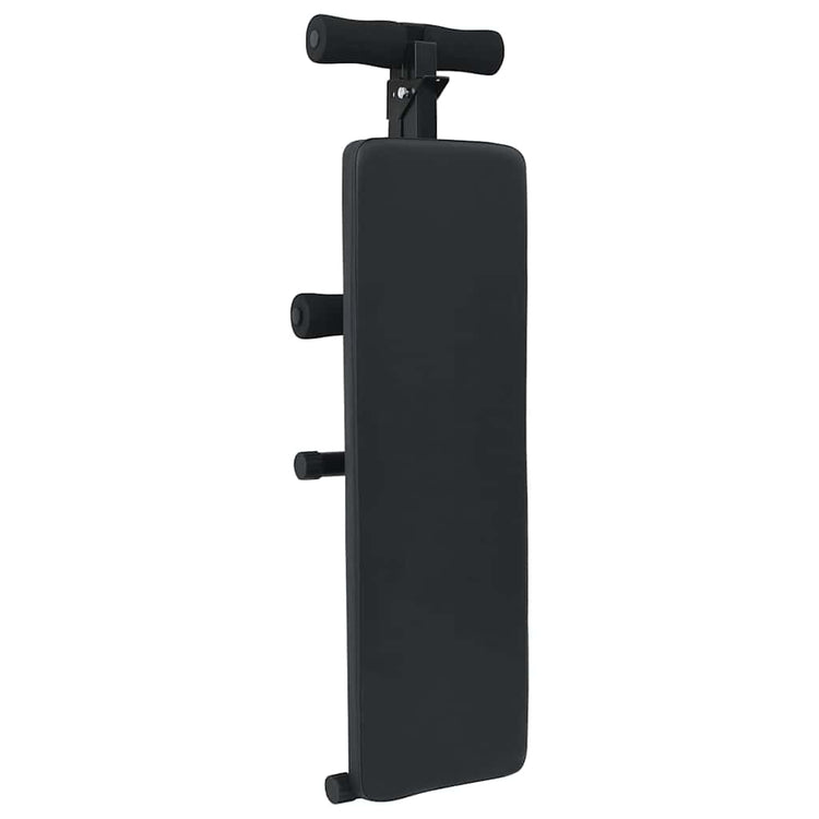 Vidaxx canapé enroulable noir 124 x 33,5 x 55 cm acier thermolaqué