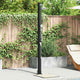 Vidaxx douche solaire extérieure noir 217 cm PVC et aluminium