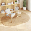 Vidaxxl tapis zizur marron 200 x 140 cm polypropylène