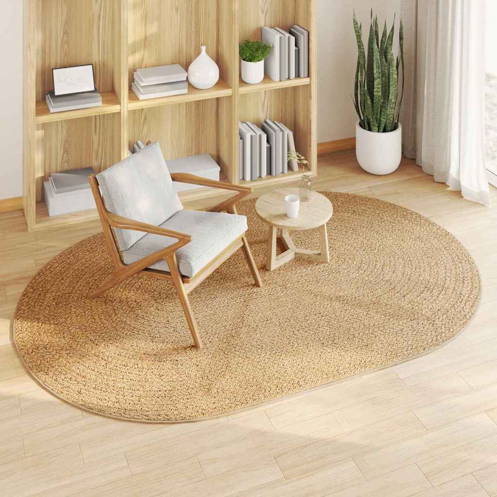 VidaXL tapis zizur marron 230 x 160 cm polypropylène