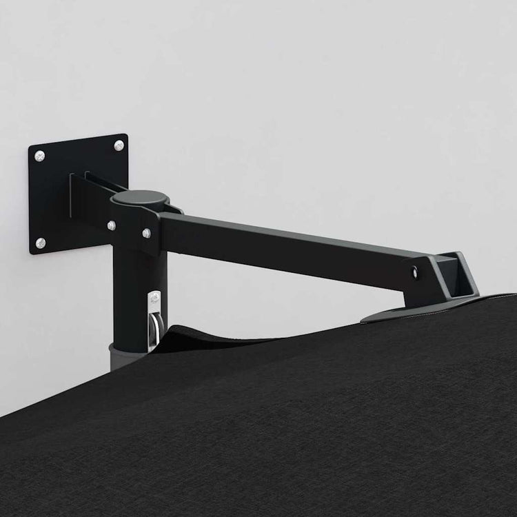 Vidaxx parasol de jardin noir 248 x 248 x 148 cm polyester et acier