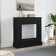 Habillage de cheminée Vidaxx 90x30x90 cm aggloméré chêne noir