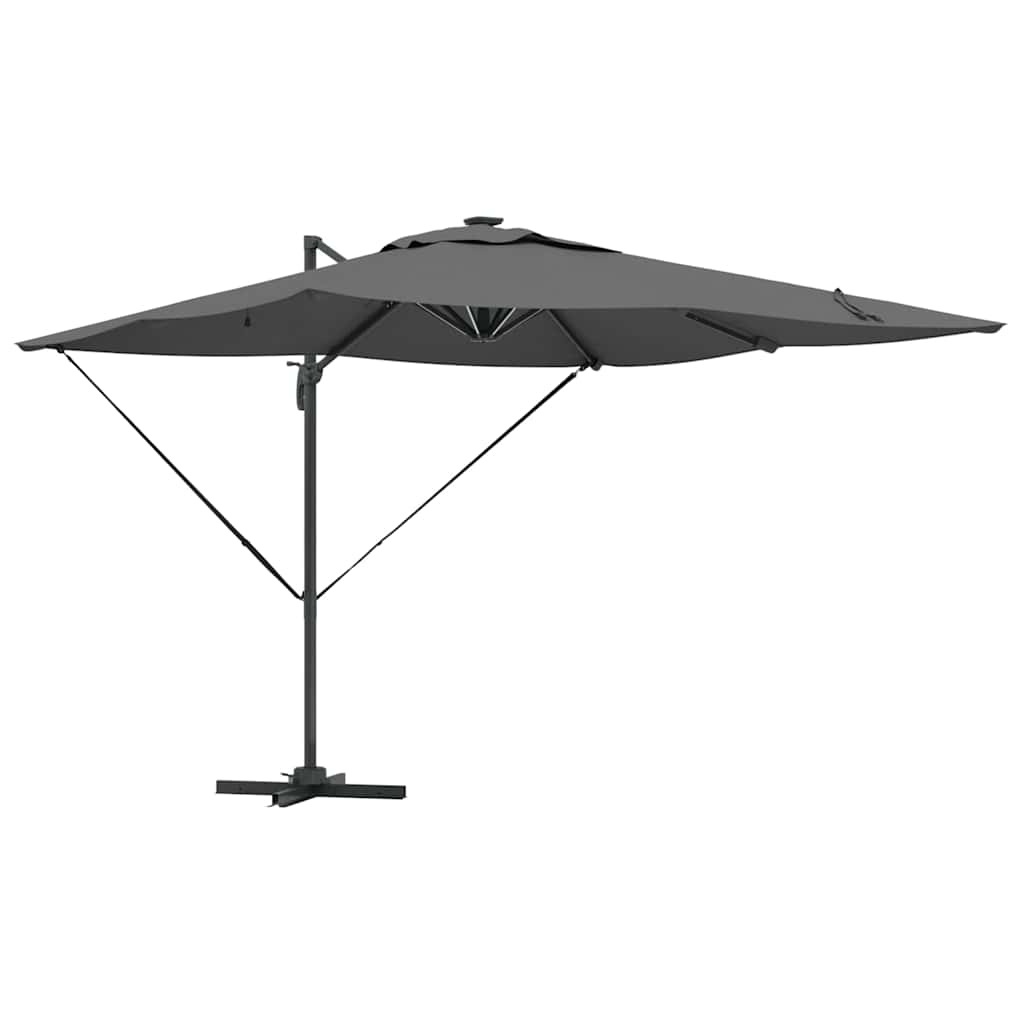 Vidaxx parasol anthracite 286 x 284 x 270 cm aluminium et polyester