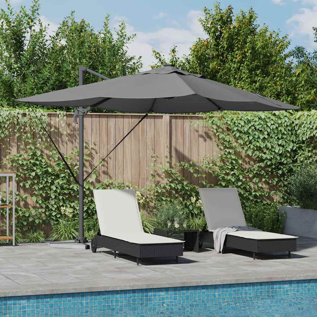 Vidaxx parasol anthracite 352 x 251 x 265 cm polyester et aluminium
