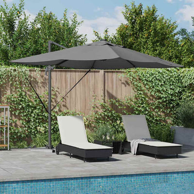 Vidaxx parasol anthracite 352 x 251 x 265 cm polyester et aluminium