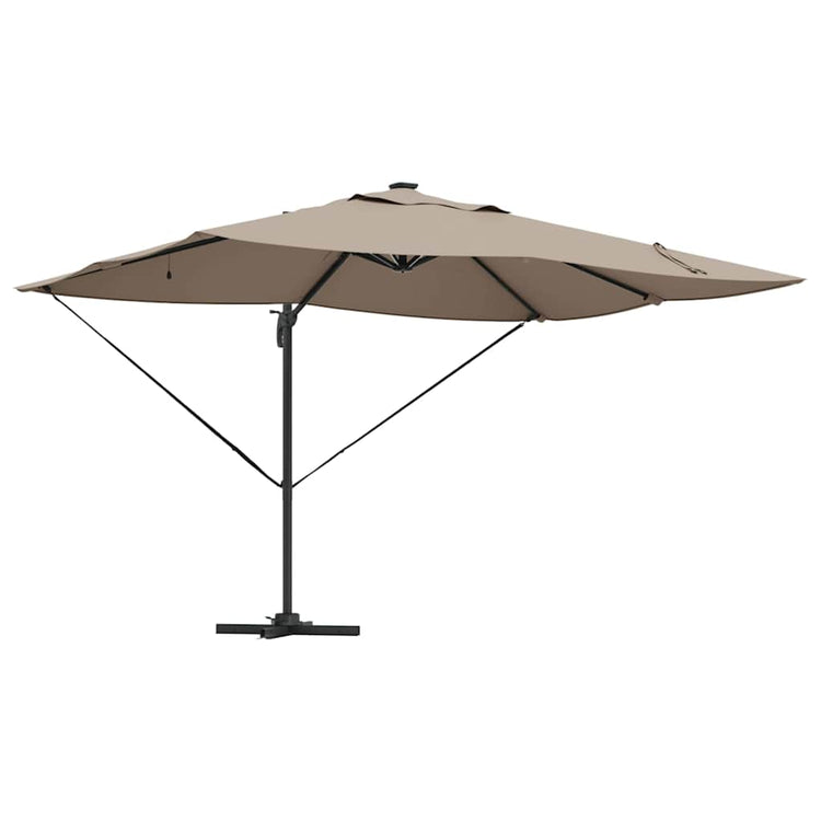 Vidaxx parasol taupe 352 x 251 x 265 cm polyester et aluminium