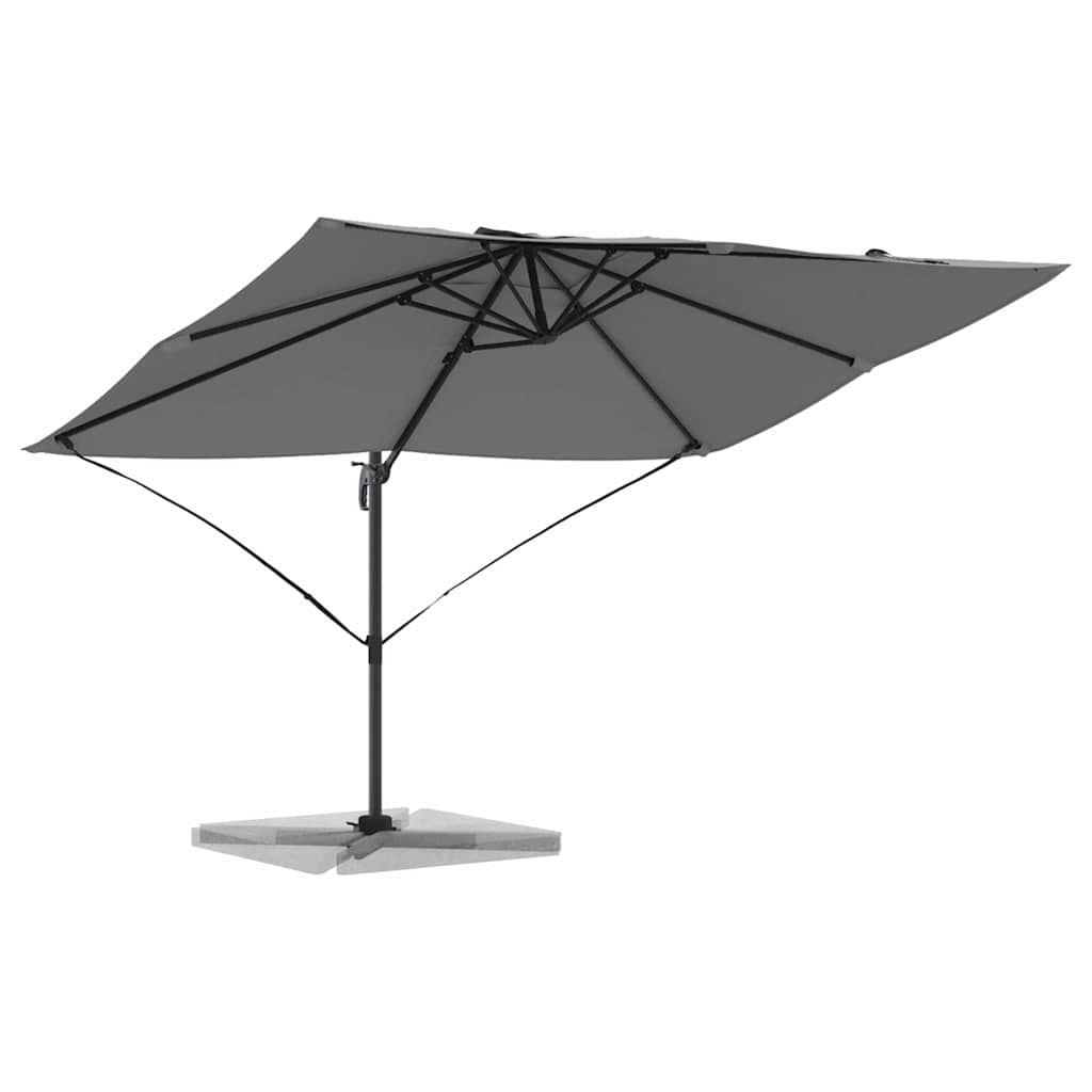 Vidaxx parasol anthracite 351 x 250 x 260 cm polyester et aluminium
