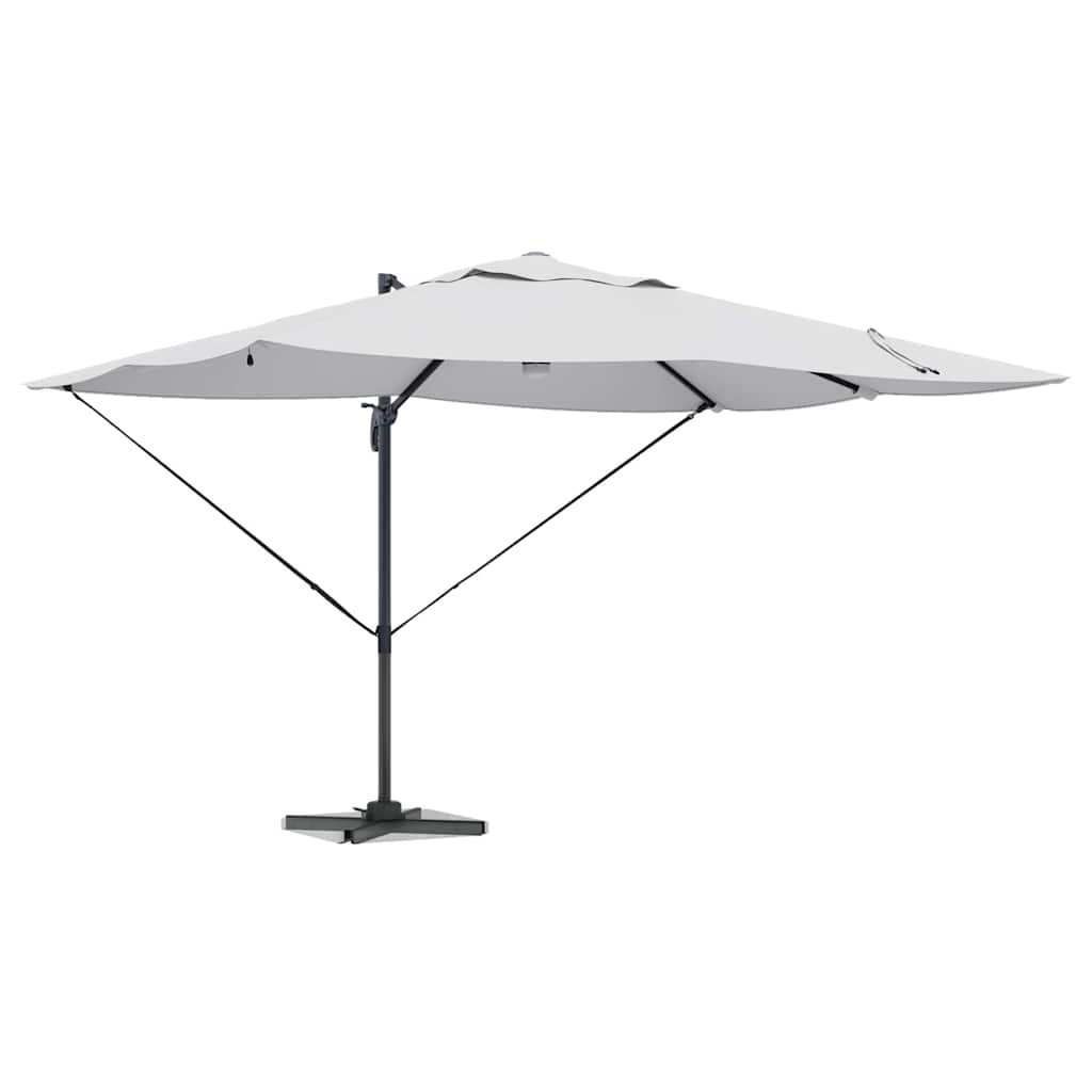Vidaxx parasol sable 351 x 250 x 253 cm polyester et aluminium